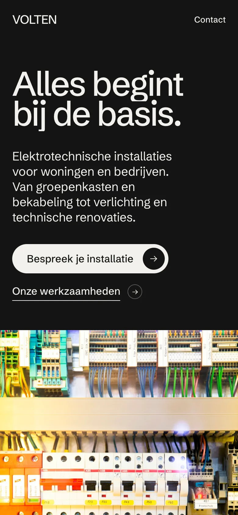 VOLTEN op mobiel